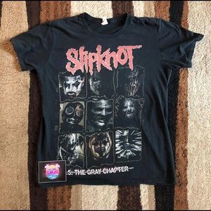 Slipknot 5 The Gray Chapter Metal T-Shirt Size S